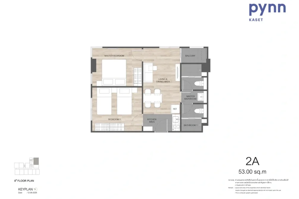 imgi_26_pynn-kaset-condo-unit-plan-2a